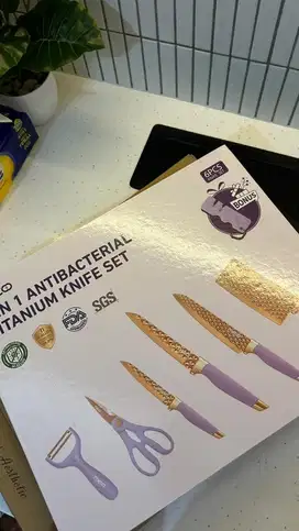 Knif Set 6in1 Brand Mecoo Official