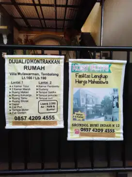 Kost Putri Tentrem Tembalang