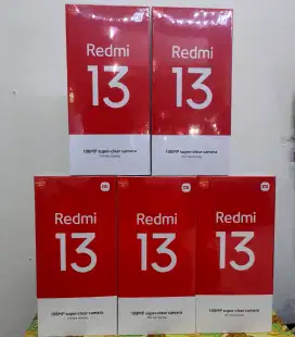 Ready HP Baru redmi 13 NFC Ram 8/128 Garansi resmi 15 bulan