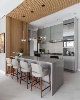 Kitchen set, mini bar