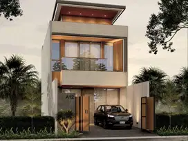 Dijual Rumah 2 Lantai Modern Kontemporer di Vila Dago Pamulang