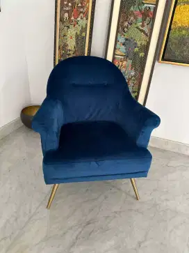 Sofa Biru mulus jarang pakai