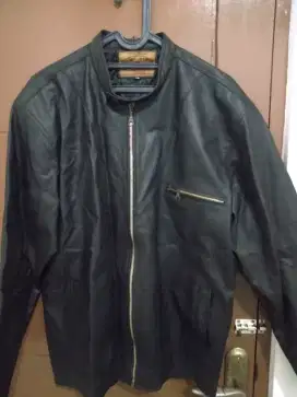 Jaket kulit ukuran XXL