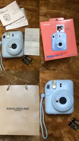 Instax 12 mini blue pastel