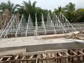 Renovasi atap rumah ganti baja ringan dan pasang baru