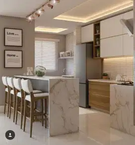Kitchen set, mini bar