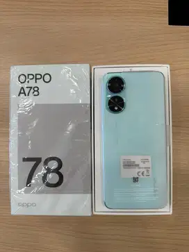 OPPO A78 8/256 BEKAS LIKE NEW 100% FULLSET