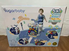 Sugar baby 5 in 1 Activity Walker Ride On and scooter