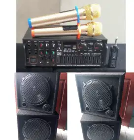 Paket sound system karaoke 12 in 4 speaker