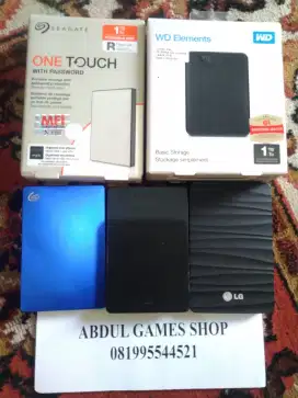 Hardisk External 1Tb Full Games FW 5.05 - 11.00