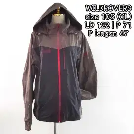 Jaket Outdoor Hiking Gunung WILDROVERS waterproof sz 105 (XL),preloved