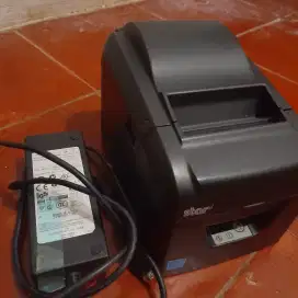 Printer Thermal kasir struk bon resi STAR Adaptor. Mulus dan Original