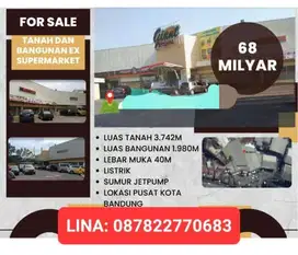 jual tanah gedung exs giant phh mustopa suci surapati dkt dago bandung