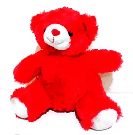Boneka Teddy bear Beruang Panda Merah