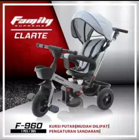 Stroller Sepeda Roda Tiga Family Supreme