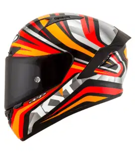 Jual BU Helm KYT NX-Race Red Fluo
