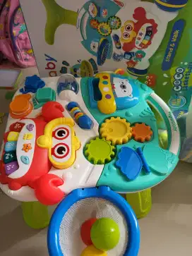 Baby walker & table merk SUGAR BABY