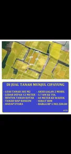 Tanah strategis cocok utk cluster dan kostsan