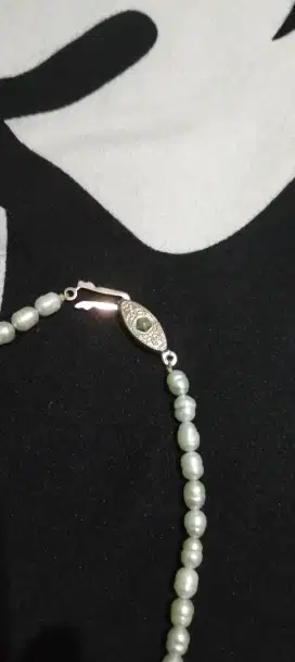 Kalung mutiara asli