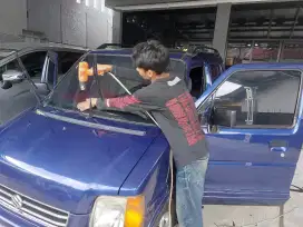 bongkar pasang kaca film