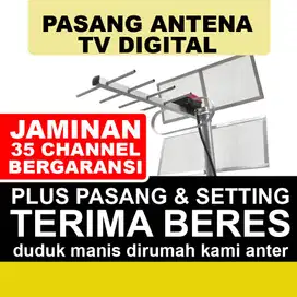 Antena TV Digital + Jasa Pasang Antena Tukang Service Perbaikan