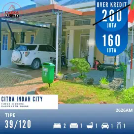 Rumah Over Kredit Murah 39/120 di Citra Indah City