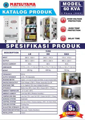 STABILIZER 60 KVA