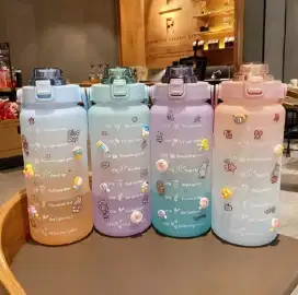 Botol minum viral 2 liter anti pecah