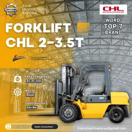 Jual Forklift CHL Heli 2ton,3ton,3.5ton, 5ton,7ton,10ton Harga murah