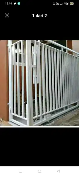 Pagar minimalis holo galvanis terbaru,a/,6,