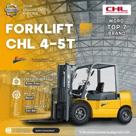 Jual Forklift Top brand No 1 diChina CHL Heli 3ton & 5ton di Gresik