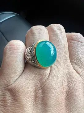 Bacan Doko Kristal Selasih Ring Perak Mardani