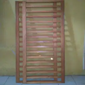 Pagar pengaman bayi bahan kayu ukuran 140 x 70 cm 2 pcs