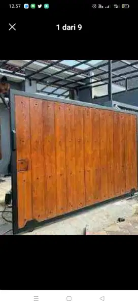Pagar rumah holo galvanis terbaru,a08,