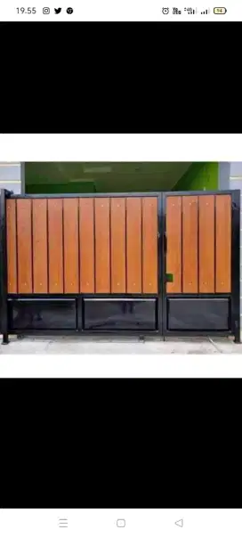 Pintu dorong minimalis grc,a/09,