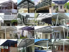 Kanopi berbagai macam motif dan atap