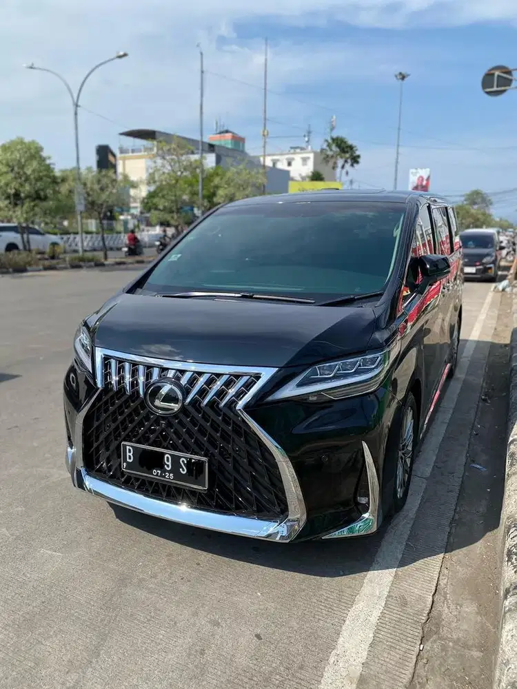 Cash Vellfire upgrade Lexus LM350 pilot seat seperti Alphard 2016
