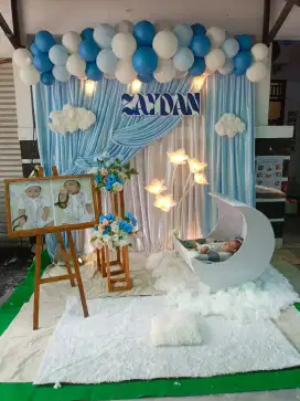 Dekorasi tasyakuran/aqiqah/murah/di depok
