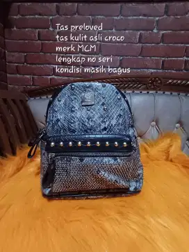 Tas ransel mcm ( preloved)