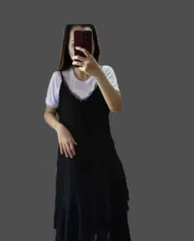 Overall Warna Hitam.