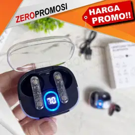 Earphone Bluetooth TWS01 LED untuk souvenir