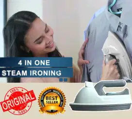 Setrika uap turbo steamer 4 in 1 steam ironing