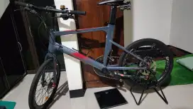 Sepeda mini Java Velo Carbon ukuran 20