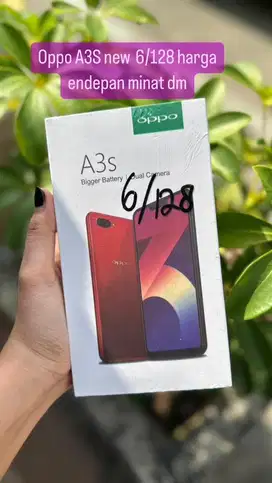 Oppo A3s 6/128 BARU gransi distributor