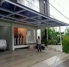 Kanopi baja ringan atap alderon RS minimalis