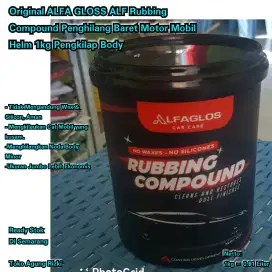 Original ALFA GLOSS ALF Rubbing Compound Penghilang Baret Motor Mobil