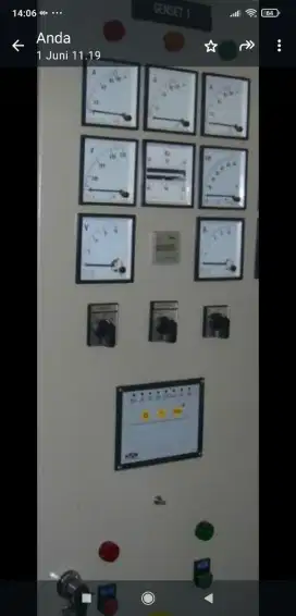 Panel Automatic PLN dan Genset 125A
