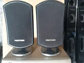 Polytron speaker 2 way, 4 & 6 ohm, full ori, utuh, gantung di dinding