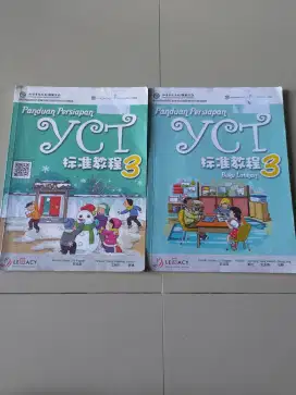 Panduan Persiapan YCT 3 Buku paket dan Buku Latihan