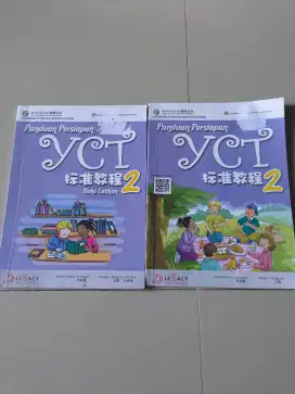 Panduan Persiapan YCT 2 Buku Paket Dan Buku Latihan